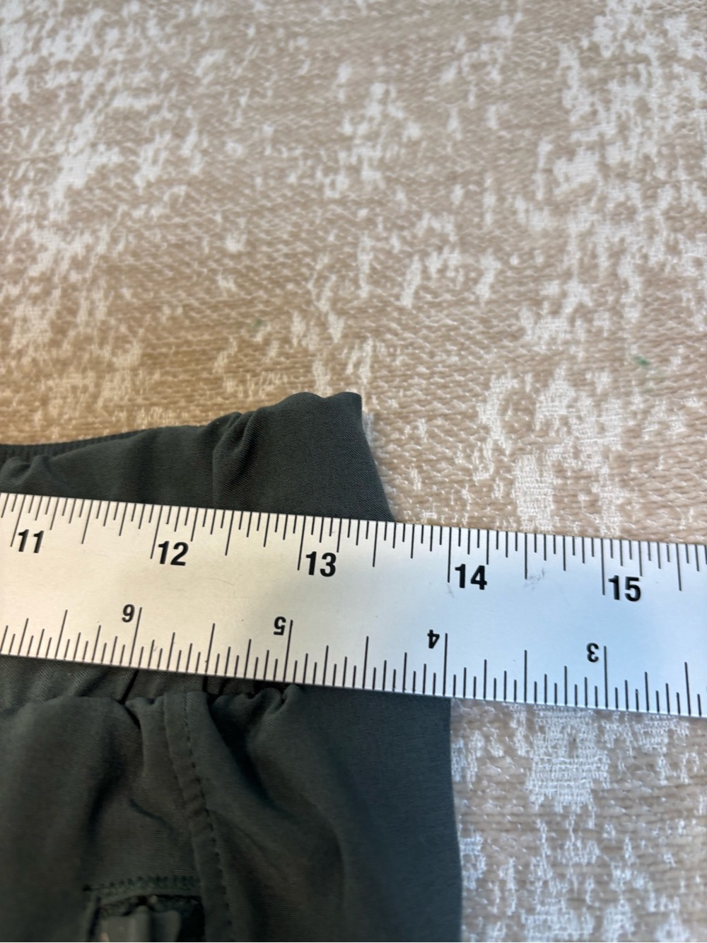 Zella Wide-Leg Elastic Waist Pants in Dark Green - Picture 5 of 10